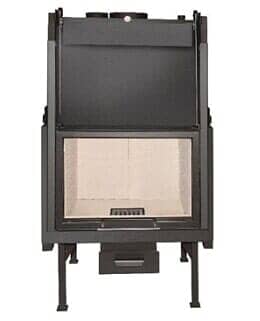 Teplovodní krbová vložka s nerezovým vodním výměníkem NORA 2